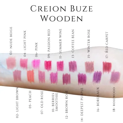 Creion Buze Wooden ANNIE 10 Berries Smoothie