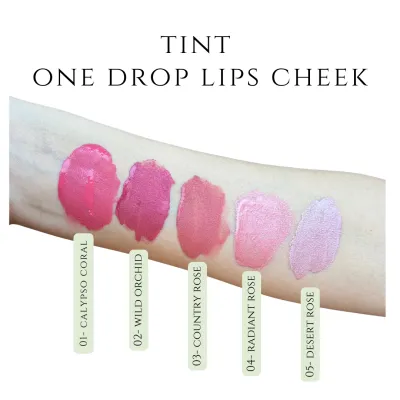 Tint ANNIE ONE DROP LIPS CHEEK EYES - 01 Calypso Coral