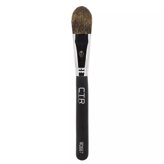 CTR Pensula Blush Contur Iluminator Pudra Si Corectii W0667 Veverita