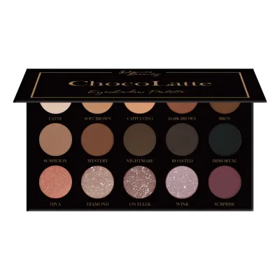 Eyeshadow Palette ChocoLatte Dannes Beauty 
