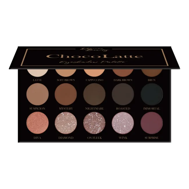 Eyeshadow Palette ChocoLatte Dannes Beauty 