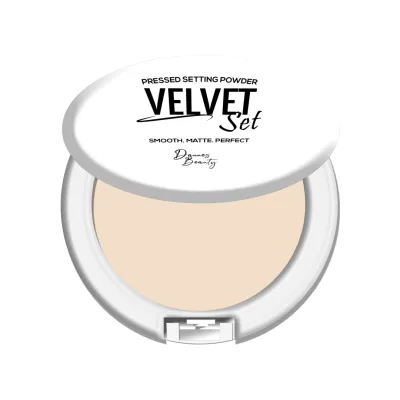 Pudra Compacta Velvet Dannes Beauty - Ivory Glow