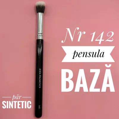 Pensula Machiaj AMA Baza si Concealer nr142 Pensula Machiaj AMA Baza si Concealer nr142