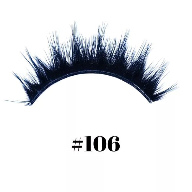Strip Eyelash Synthetic Hair No 106 Strip Eyelash Synthetic Hair No 106