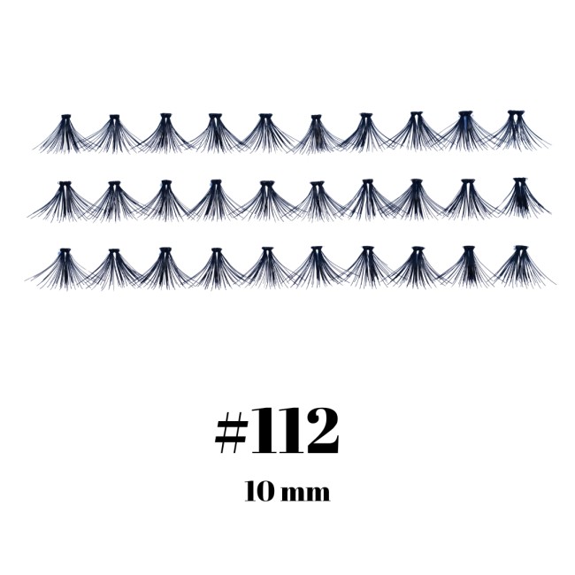 False Eyelashes 112 - 10 mm
