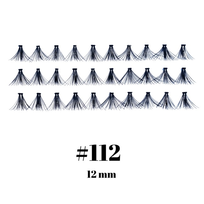 False Eyelashes 112 - 12 mm