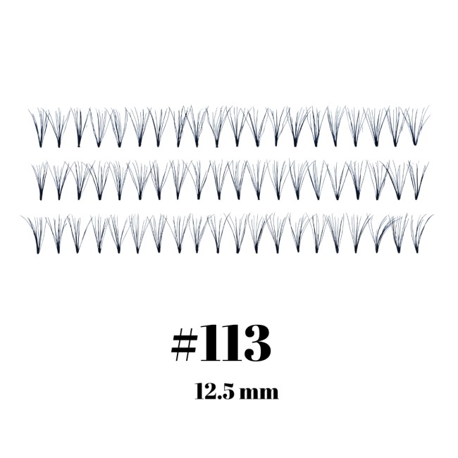 False Eyelashes 113 - 10.5 mm