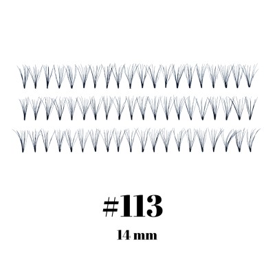 False Eyelashes 113 - 14 mm