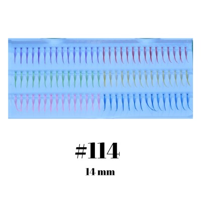 False Eyelashes 114 - 14 mm