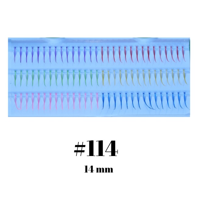 False Eyelashes 114 - 14 mm