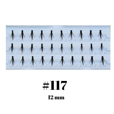 False Eyelashes 117 - 12 mm