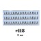 False Eyelashes 118 -14 mm