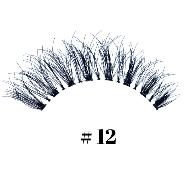 Strip Eyelash Synthetic Hair No 12