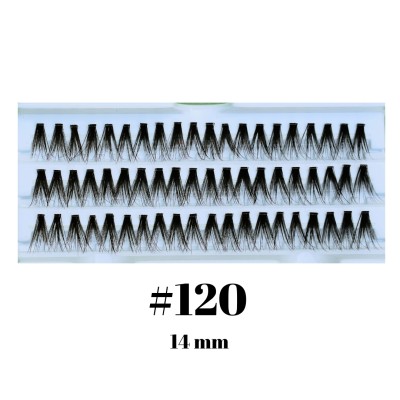 False Eyelashes 120 -14 mm