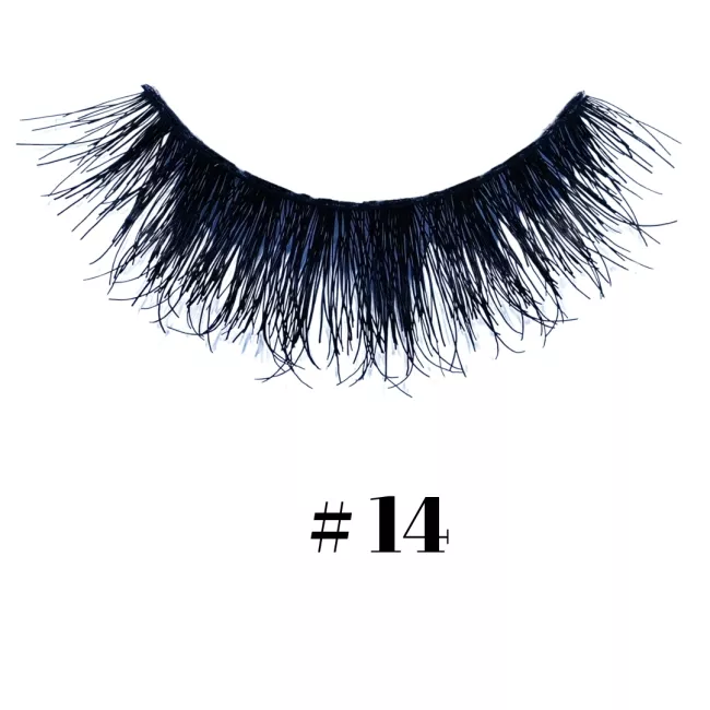 Strip Eyelash Synthetic Hair No 14 Strip Eyelash Synthetic Hair No 14