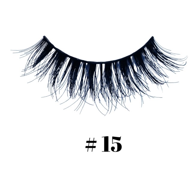 Strip Eyelash Synthetic Hair No 15