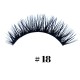 Strip Eyelash Synthetic Hair No 18
