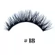 Strip Eyelash Synthetic Hair No 18 Strip Eyelash Synthetic Hair No 18
