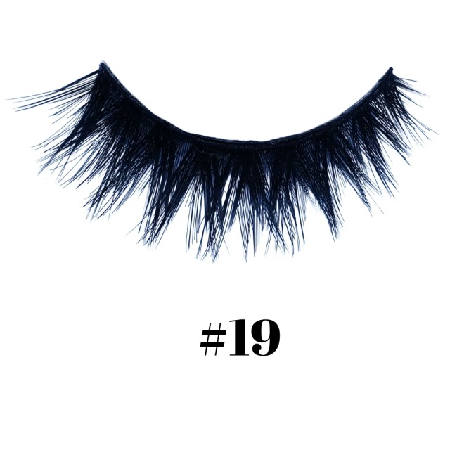 Strip Eyelash Synthetic Hair No 19