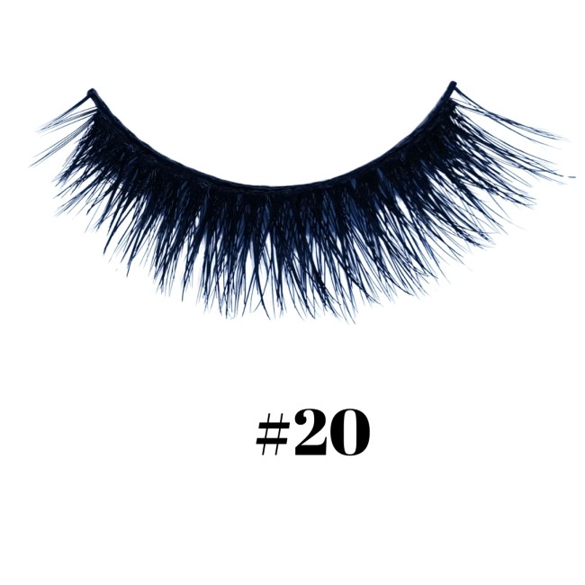 Strip Eyelash Synthetic Hair No 20