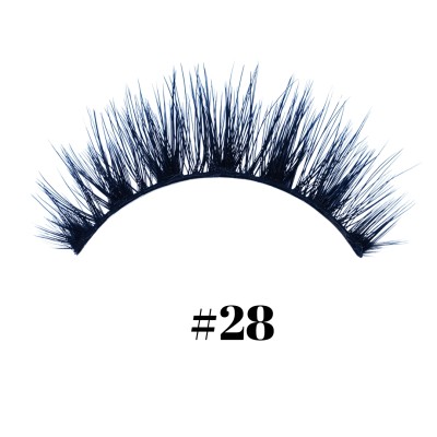 Strip Eyelash Synthetic Hair No 28