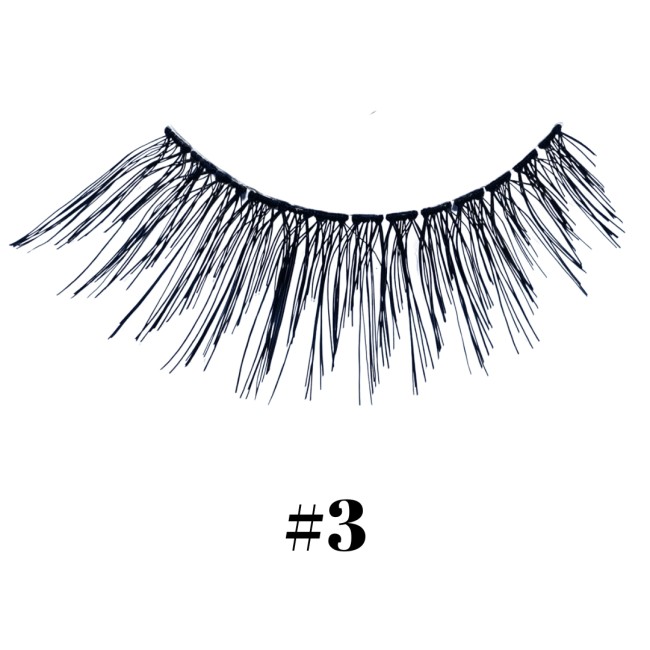 Strip Eyelash Synthetic Hair No 3