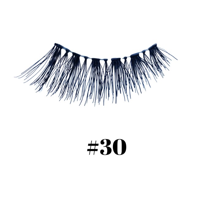 Strip Eyelash Synthetic Hair No 30