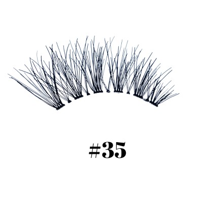 Strip Eyelash Synthetic Hair No 35