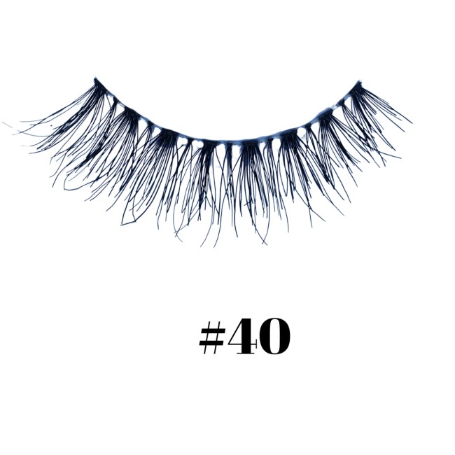 Strip Eyelash Synthetic Hair No 40