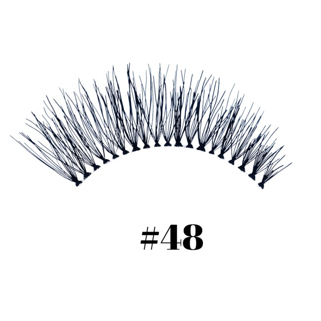 Strip Eyelash Synthetic Hair No 48
