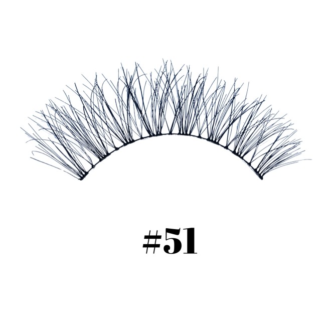 Strip Eyelash Synthetic Hair No 51