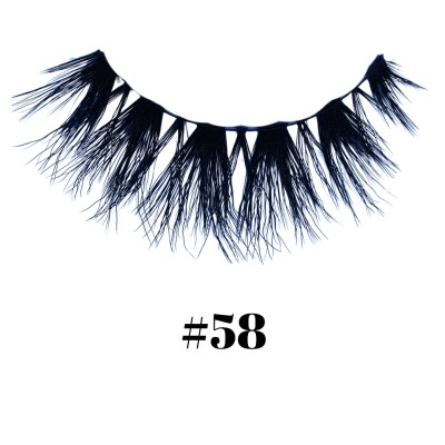 Strip Eyelash Synthetic Hair No 58