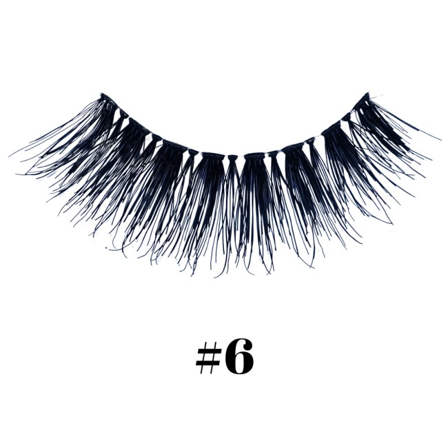 Strip Eyelash Synthetic Hair No 6