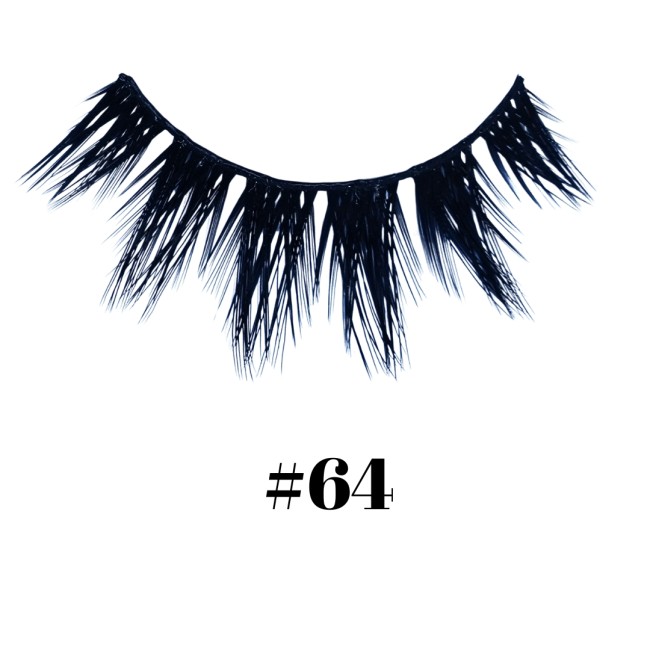 Strip Eyelash Synthetic Hair No 64