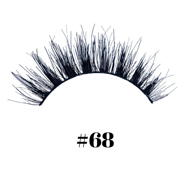 Strip Eyelash Synthetic Hair No 68