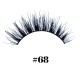 Strip Eyelash Synthetic Hair No 68