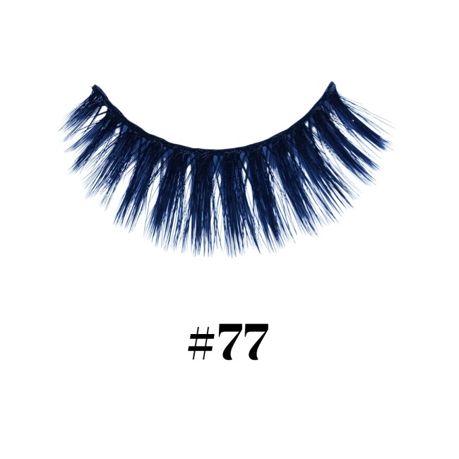 Strip Eyelash Synthetic Hair No 77