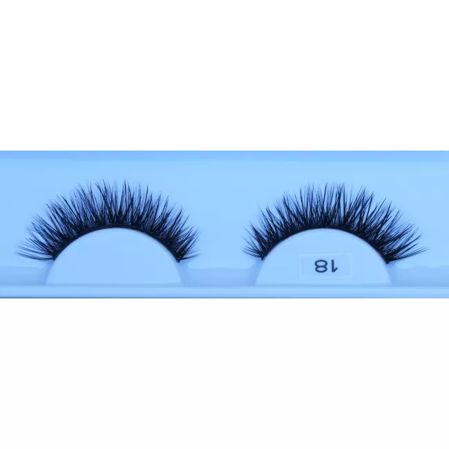 Strip Eyelash Synthetic Hair No 18 Strip Eyelash Synthetic Hair No 18