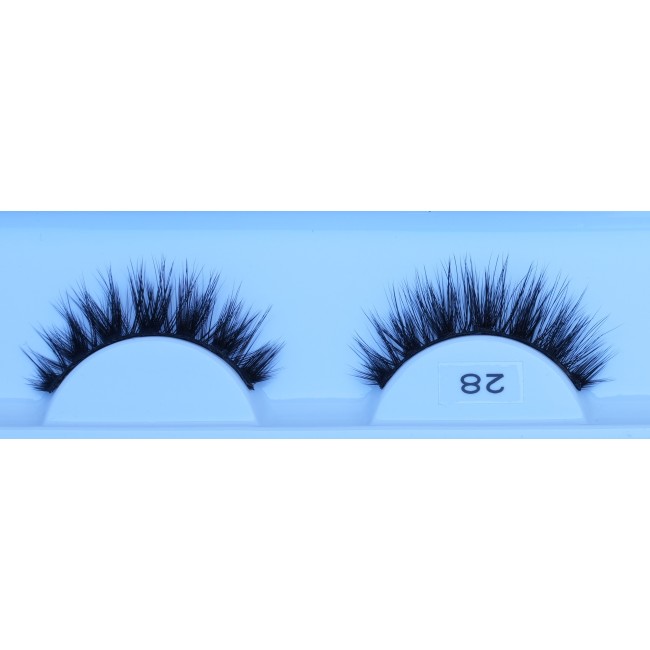 Strip Eyelash Synthetic Hair No 28