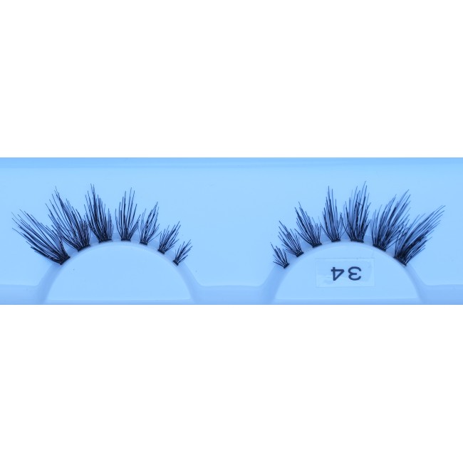Strip Eyelash Synthetic Hair No 34