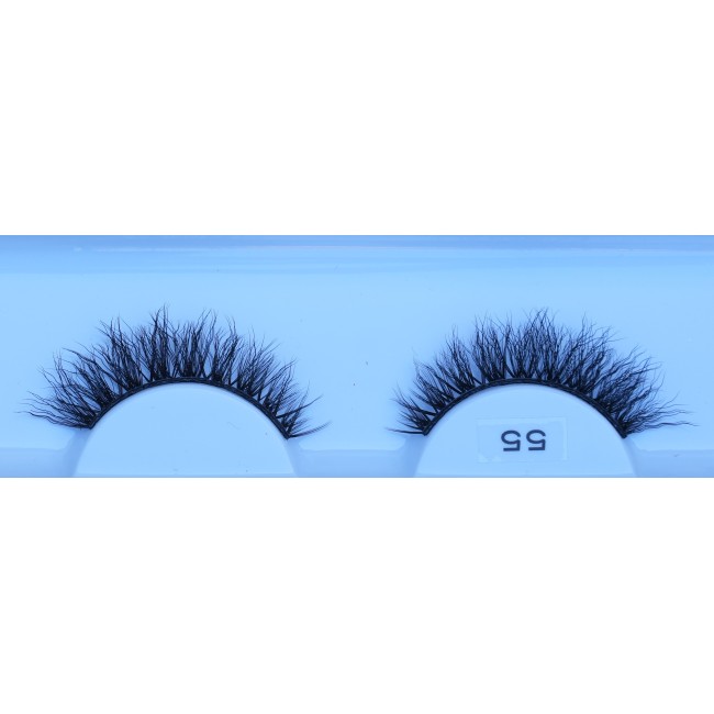 Strip Eyelash Synthetic Hair No 55