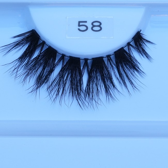 Strip Eyelash Synthetic Hair No 58