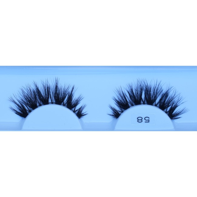 Strip Eyelash Synthetic Hair No 58