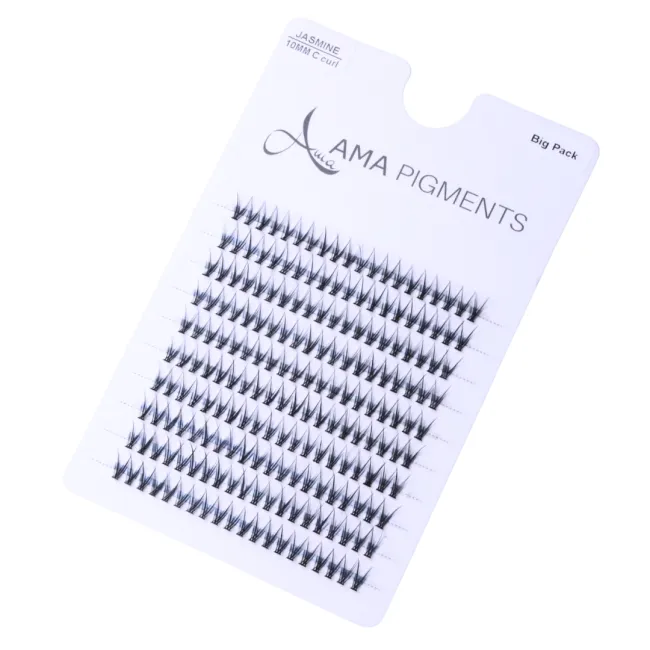 False Eyelashes BIG Pack JASMINE 10mm Ama Pigments