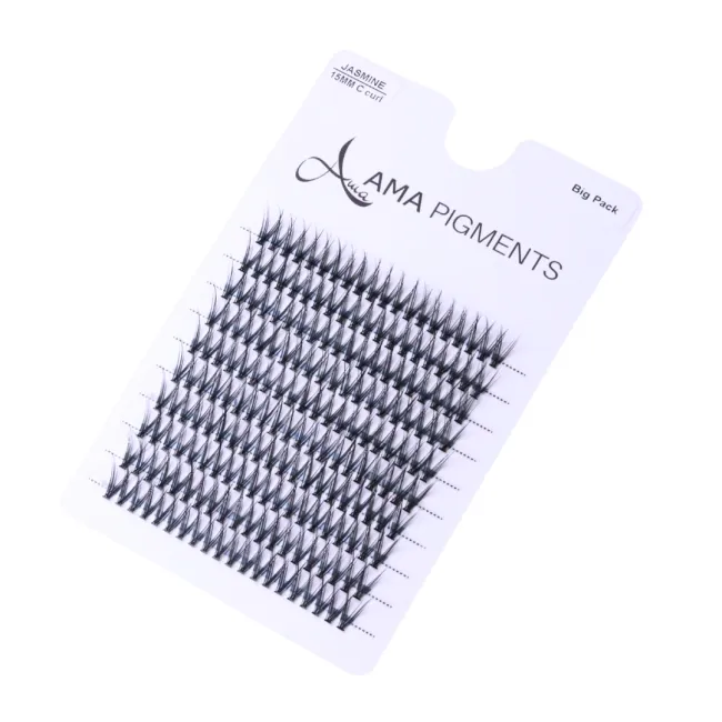 False Eyelashes BIG Pack JASMINE 15mm Ama Pigments