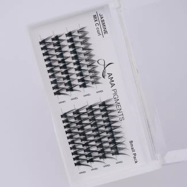 False Eyelashes Small Pack JASMINE MIX C 10mm-16mm Ama Pigments False Eyelashes Small Pack JASMINE MIX C 10mm-16mm Ama Pigments
