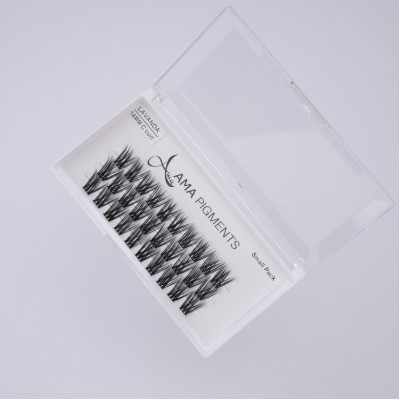 False Eyelashes Small Pack LAVANDA 14 mm Ama Pigments