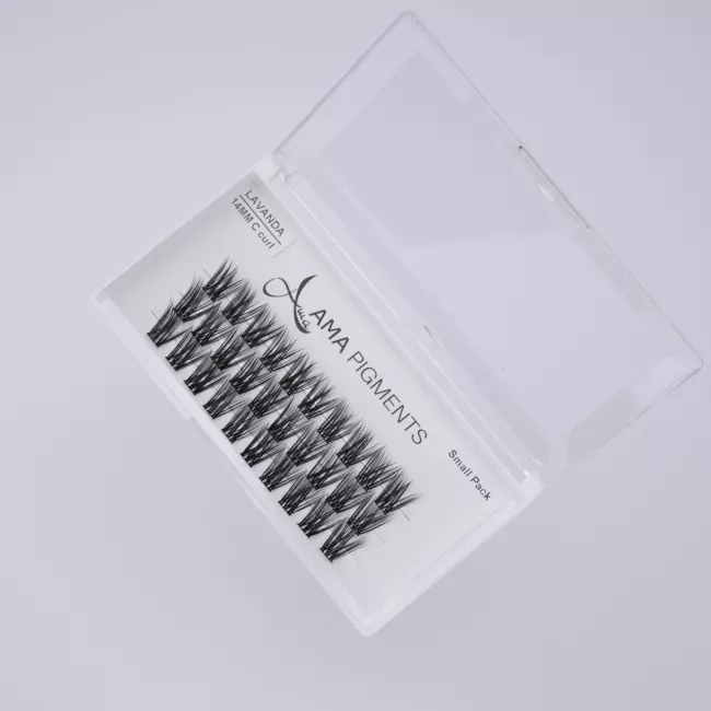 False Eyelashes Small Pack LAVANDA 14 mm Ama Pigments