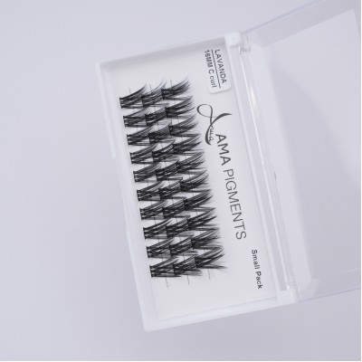 False Eyelashes Small Pack LAVANDA 16 mm Ama Pigments