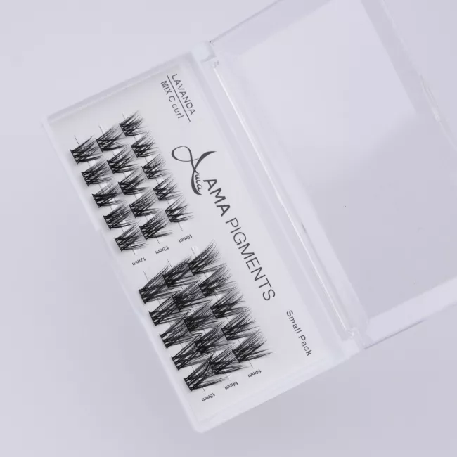 False Eyelashes Small Pack LAVANDA 10mm-16mm Ama Pigments False Eyelashes Small Pack LAVANDA 10mm-16mm Ama Pigments